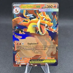 Mega Charizard Y ex 022/217 Ascended Heroes English Pokemon TCG - Image 1