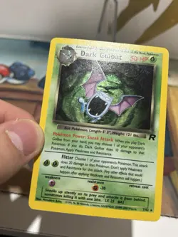Dark Golbat 7/82 Pokemon Team Rocket Unlimited Holo Rare Card WOTC MP - Image 5
