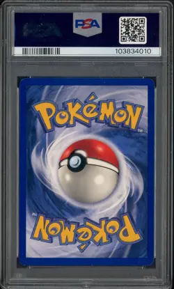 1999 Pokemon Game 1st Edition #58 Pikachu Red Cheeks PSA 7 NM - Image 2