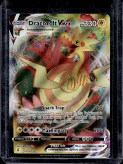 2021 Pokemon SWSH Evolving Skies Dracozolt VMAX #059/203 - Image 1