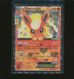 Pokemon TCG Flareon EX - Generations: Radiant Collection RC6 - Image 1