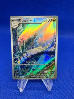 Pokemon Scarlet & Violet 151 Dragonair 181/165 Illustration Rare NM - Image 1