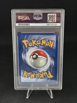 1999 POKEMON BASE SET UNLIMITED #102 WATER ENERGY PSA 9 - Image 2