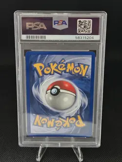 1999 POKEMON BASE SET UNLIMITED #102 WATER ENERGY PSA 9 - Image 5