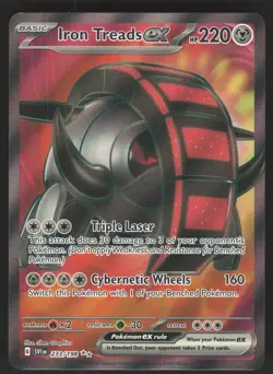 Iron Treads ex 233/198 Ultra Rare Pokemon TCG SV01: Scarlet & Violet Base Set NM - Image 1
