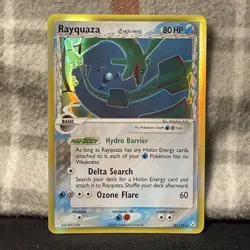 Pokemon Rayquaza Delta Species Holo Near Mint 16/110 Ex Holon Phantoms - Image 1