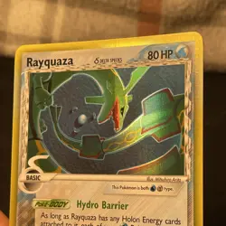 Pokemon Rayquaza Delta Species Holo Near Mint 16/110 Ex Holon Phantoms - Image 4