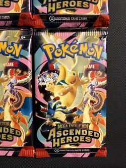 Pokemon TCG Ascended Heroes Booster Pack Bundle (6 Packs) Factory Sealed - Image 5