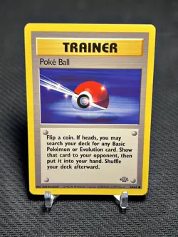 1999 Pokemon TCG Jungle Set Poke Ball 64/64 Common - LP - Image 1