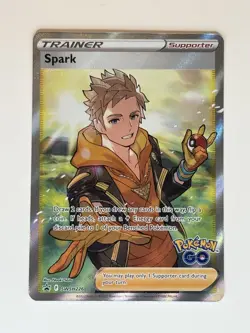 Spark SWSH226 Full Art Trainer Sword And Shield Black Star Promo NM POKEMON - Image 1