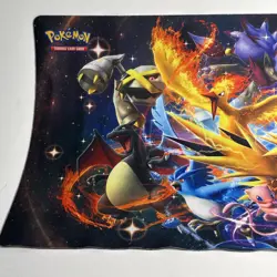Pokemon TCG Hidden Fates Playmat Shiny Charizard, Rayquaza, Mewtwo 2019 - Image 2