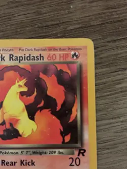 Pokemon TCG Dark Rapidash Team Rocket Uncommon 44/82 60 HP Regular - Image 4