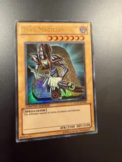 YUGIOH #LC01-EN005 DARK MAGICIAN "LIMITED EDITION" HOLO, 091721 - Image 1