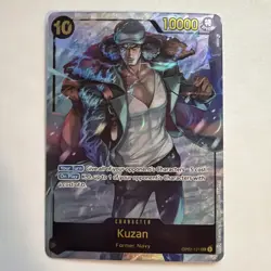 Kuzan OP02-121 SEC Alt Art One Piece Card Game Paramount War English - Image 1