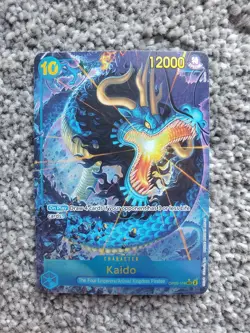 Bandai Kaido OP05-118 Secret Rare Foil Awakening of the New Era One Piece CCG - Image 1