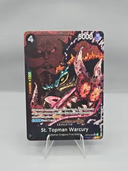 One Piece TCG - St. Topman Warcury (Alt Art) - Carrying On His Will (OP13-089) - Image 1