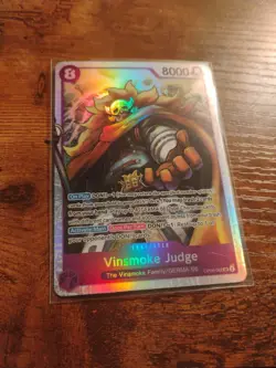 One Piece Card Game Vinsmoke Judge OP06-062 SR Foil Eng - Image 1