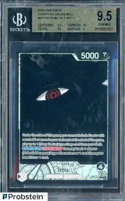 2025 One Piece Carrying On His Will #OP13079 Imu Alt Art L BGS 9.5 GEM MINT - Image 1