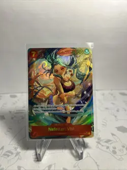 One Piece TCG Nefeltari Vivi OP04-118 SEC Alt Art and SEC Rare English - Image 1