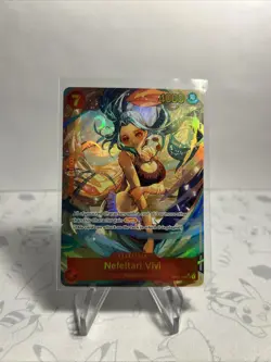 One Piece TCG Nefeltari Vivi OP04-118 SEC Alt Art and SEC Rare English - Image 2