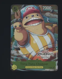 One Piece English #P-089 Tony Tony Chopper Offline Regionals 25-26 - Image 1