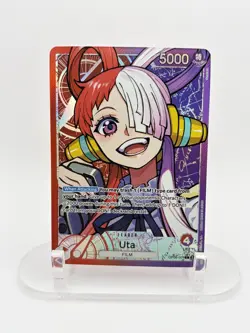 2024 One Piece OP06-001 Uta NM Alternate Alt Art Leader Wings of the Captain - Image 1