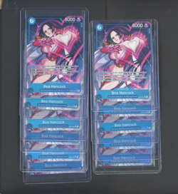 Lot of (11) One Piece English OP07-051 Boa Hancock Alternate Art Super Rare - Image 1