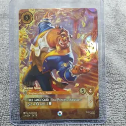 Disney Lorcana - BEAST Gracious Prince Enchanted FABLED 224/204 NM - Image 1