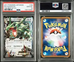 Pokemon Card PSA10 Rayquaza EX 104/171 THE BEST OF XY - Image 1