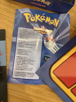 Pokemon Thunderstorm Trading Card Game Gift Box. 742818062237 - Image 3
