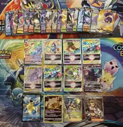 Pokemon Card Lot Full Art Alt Art Fire Blastoise Lugia Mimikyu 30 Cards - Image 1