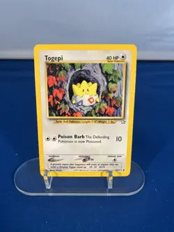 Togepi 51/111 1st Edition Neo Genesis Set WOTC Vintage Pokemon Card 2000 NM - Image 1