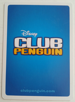 Club Penguin Card-Jitsu Intense Black Puffle 57/150 Topps Disney - Image 2