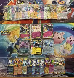Pokemon Card Lot Full Art Alt Art Fire Sylveon Blastoise 36 Cards - Image 1