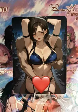 Matte Beautiful Waifu Handmade Card Goddess Story CCG Anime Double Sided - Image 1
