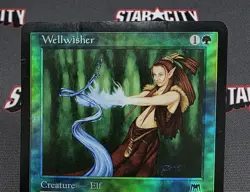 MTG FOIL Wellwisher- DAMAGED -Onslaught Magic the Gathering Card #300 - Image 3