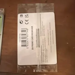 Pokemon Bulbasaur Miscellaneous Cards 001/165 Reverse Holo Promo Exclusive Card - Image 2