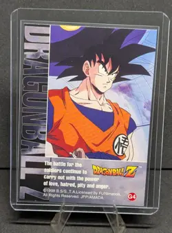 Dragon Ball Z Frieza G4 FOIL 1998 Artbox JPP/AMADA DBZ TCG Card Series 1 LP - Image 2
