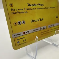 Pokemon Pikachu TCG Holo Card Promo 5/12 McDonald's - Image 5