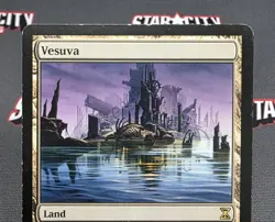 MTG Vesuva- DAMAGED -Time Spiral Magic the Gathering Card #281 - Image 3