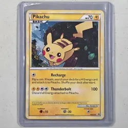 Pikachu HGSS03 Holo Promo 2010 Pokemon TCG Card MP - Image 1