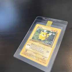 1st Edition Pikachu - Jungle - #60/64 - Vintage Pokemon Card 1999 WOTC - Image 2