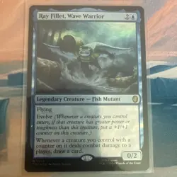 Ray Fillet Wave Warrior Surge Foil Card #0014 MTG - Image 1