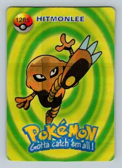 Pokemon Card - Hitmonlee #1285 - Vending Machine - Holo - Image 1