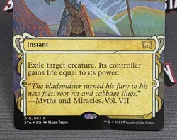 MTG FOIL Swords to Plowshares- DAMAGED -Strixhaven Mystical Archive Magic Card - Image 4