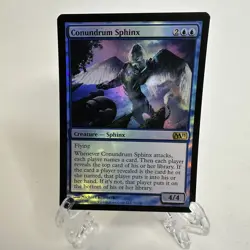 Conundrum Sphinx Foil Rare Card M11 2011 Core Set Magic the Gathering MTG NM - Image 1