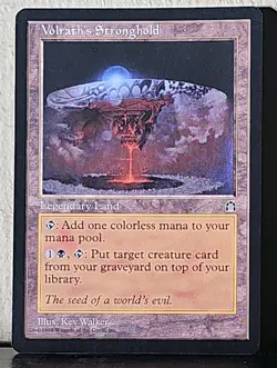 MTG 🪄 Volrath's Stronghold ✨ STRONGHOLD 🔮 Legendary LAND - Image 1