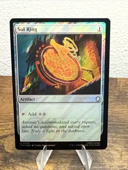 Sol Ring (Surge Foil) MTG Commander: Teenage Mutant Ninja Turtles Foil NM - Image 1