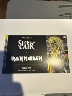 FOIL Iron Maiden Album Art Secret Lair Magic the Gathering MTG New SEALED - Image 1