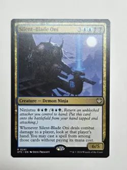 1x Silent-Blade Oni - Commander: Outlaws of Thunder Junction - MTG - NM - Image 1